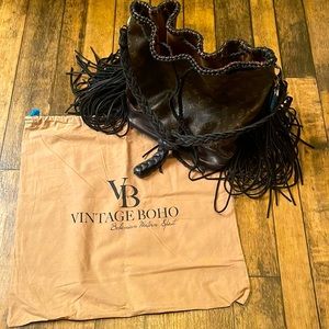 Authentic Louis Vuitton purse remade by Vintage Boho Bags. Gorgeous-never used!!